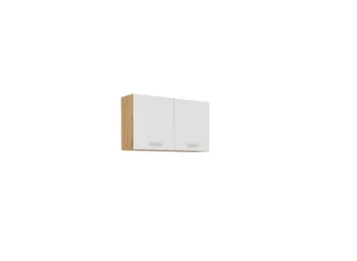 Produktbild von Küchen Oberschrank Maria 100cm weiß + artisan eiche