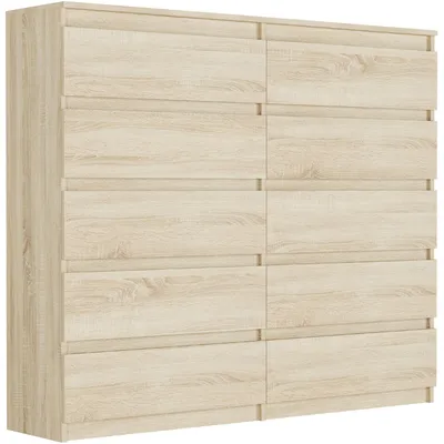 Produktbild von Kommode - Eiche Sonoma - 140 x 40 x 120 cm - Modern R-140-S10