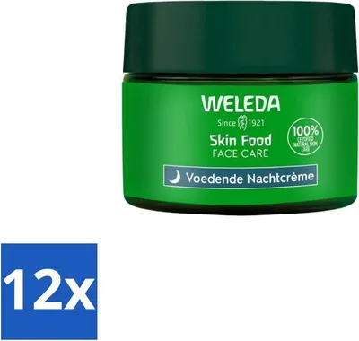 Produktbild von WELEDA - Pflegende Nachtcreme - Skin Food - 40 ml - Vorteilspack - 12 Stücke