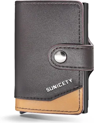 Produktbild von Schützende Braune Kreditkartenhalter-Brieftasche