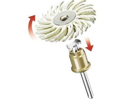 Produktbild von DREMEL® EZ SpeedClic: Feinschleifbürste, Körnung 120