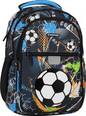 Produktbild von Starpak Schulrucksack Fussball Schultasche