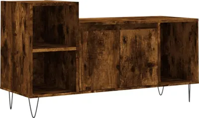 Produktbild von vidaXL TV-Schrank Räuchereiche 100x35x55 cm Holzwerkstoff