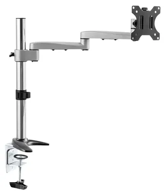 Produktbild von RICOO Monitor Halterung 1 Monitor TS1711 höhenverstellbar Arm Halter für 13-32 Zoll schwenkbar Bildschirmhalterung Arme neigbar Tischhalterung Bildschirm VESA 75x75 100x100 Monitorhalter – Aktionsmode