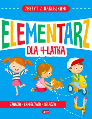 Obrázek produktu pro Dragon Mały elementarz dla 4-latka - nauka i zabawa