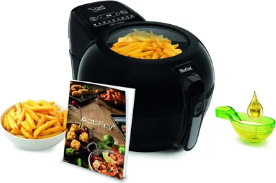 Produktbild von Tefal FZ7738 - ActiFry Genius Smart Heißluftfritteuse (Schwarz)