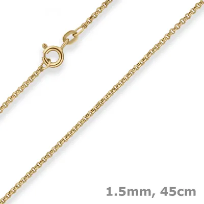 1-5mm-Erbskette-aus-375-Gelbgold-45cm