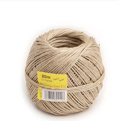 Produktbild von Naturfaserbindfaden 80m 200g WIHEDÜ 213.024 2/1.0 1,5mm