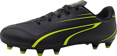 Image de Chaussures de football Puma Vitoria FG/AG Jr  Noir, taille 37,5