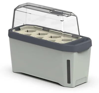Obrázok produktu pre Harry Herbs – Kvetináč na bylinky 4 v 1 s automatickým zavlažovaním
