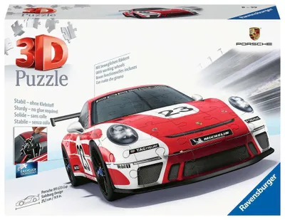 Produktbild von Ravensburger 11287 Porsche 911 GT3 Cup Salzburg Design 136 Teile 3D-Puzzle