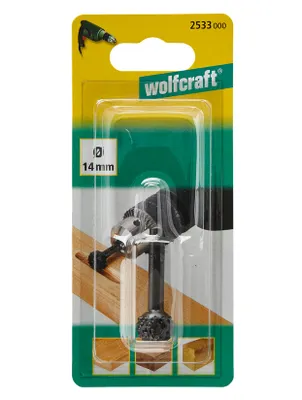 Obrázek produktu pro Wolfcraft rašple 14 mm koule stopka 6 mm/dřevo 2533000