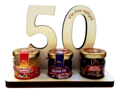 Obrázek produktu pro Dárkový stojan na dobroty ke 50
