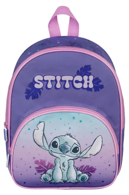 Produktbild von Kinderrucksack Disney Stitch, Rucksack Mädchen Kita, Kindergartenrucksack Freizeit Reisen, Lila