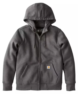 Produktbild von Carhartt Herren Pullover Clarksburg Full-zip Sweatshirt Grau M Regular
