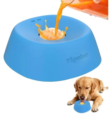 Produktbild von Yipetor Anti-Schling-Napf, blau