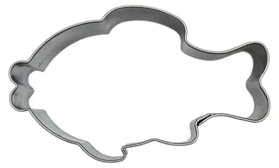 Produktbild von Keksa. Karpfen Edelstahl 69x42mm