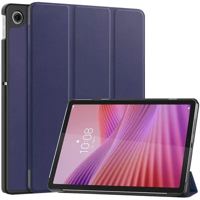 Produktbild von Schutzhülle für Lenovo Tab 10.1" 2025 TB-311FU / TB-311XU 4 Generation Hülle Case Cover Tasche Smart Cover Magnetisch Wake Up & Sleep - Dunkelblau