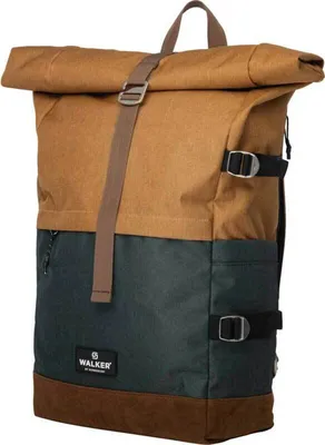 Obrázek produktu pro Batoh na notebook Walker Batoh s přihrádkou na notebook Concept Roll Up Two Backpack 23L Peanut / Alge světle hnědý