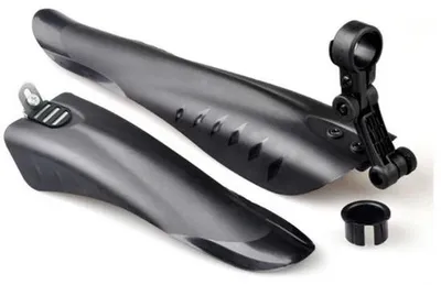 Produktbild von Mountainbike-Schutzbleche - 2 Stück, schwarz