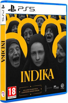 Zdjęcie produktu dla Merge Games Indika, PlayStation 5, oczekujące na klasyfikację, Nośnik fizyczny
