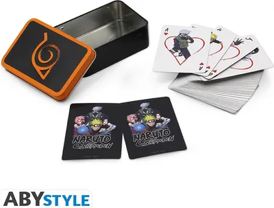 Zdjęcie produktu dla NARUTO SHIPPUDEN - Deck of 54 cards