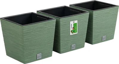 Obrázok produktu pre Kvetináč FURU Square Balcony Box Kvetináč zelený 10 l