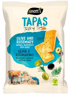 Produktbild von Snatt's Tapas Olive and Rosemary 110g
