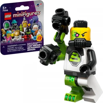 Produktbild von 71046 – LEGO Minifigures – MUTANT BLACKTRONU col26-12 / Weltraum Serie 26