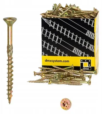 Produktbild von Domax Holzbauschrauben CS 6x90mm TX 100 Stück verzinkt