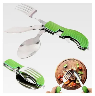 Produktbild von Campingbesteck Set 4-in-1 für 1 Person