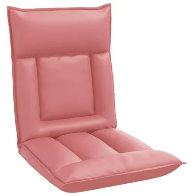 Produktbild von vidaXL Verstellbarer Fußsessel Rosa Kunstleder
