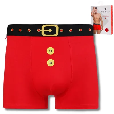 Productafbeelding van Boxershorts - Herenondergoed, maat XXL - Mannenboxershorts, 1 stuk - Rode boxershorts