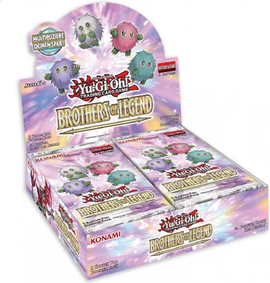 Image de Yu-Gi-Oh  Les Frères de la Légende - Présentoir - DE