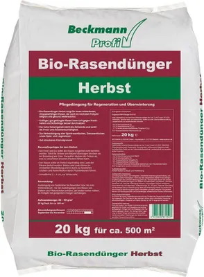 Produktbild von Rasendünger Herbst 6+2+12 20 kg Sack Herbstrasendünger Kaliumdünger