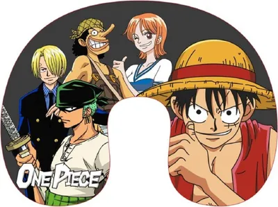Immagine prodotto di Cuscino da viaggio One Piece - Morbido cuscino per viaggiare in tutta comodità