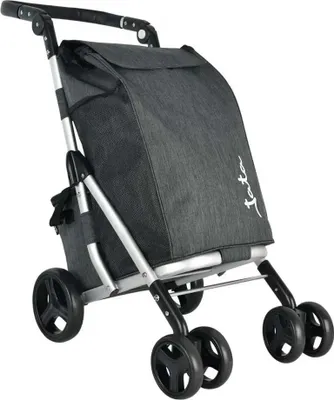 Zdjęcie produktu dla JATA HCAR2502, Torba wózek, Szary, Poliester, Stal, 45 kg, Monochromatyczny, 10 l