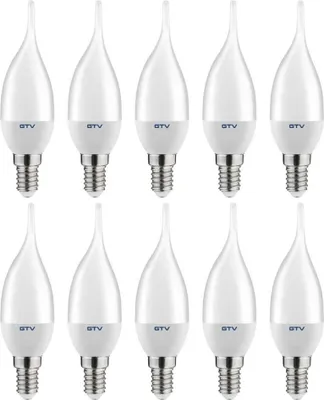 Produktbild von 6w LED Leuchtmittel Flamme C35T|E14|Warmweiß|520 Lumen