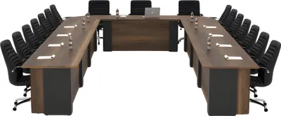 Produktbild von Konferenztisch Bürotisch Besprechungstisch Konferenzmöbel Meeting Tische