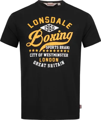 Immagine prodotto di Maglietta uomo regular fit HALESWORTH Nero L Lonsdale