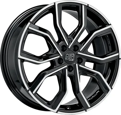 Produktbild von Alufelge Msw Msw 41 9X20 5X120 Et 45 Gloss Black Full Polished