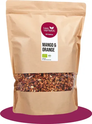 Produktbild von teeverliebt - Mango & Orangeloser Früchtetee | 1kg