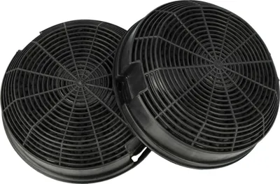 Produktbild von vhbw 2x Aktivkohlefilter Ersatz für Bauknecht 484000008784, AMC023, 480122102341, 481248048212, 480122101621 für Dunstabzugshaube - 15,3 cm