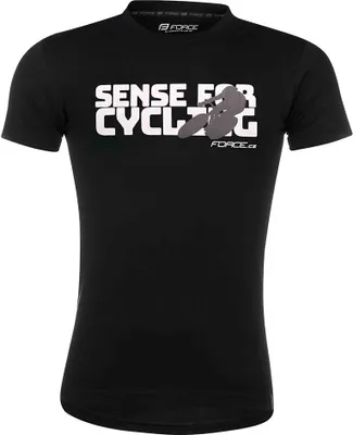 Produktbild von Force Sense Kurzarm-t-shirt Schwarz L Mann Schwarz L