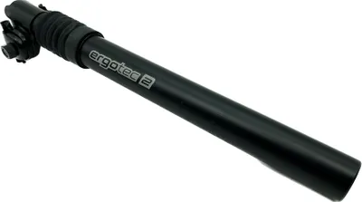 Obrázok produktu pre Odpružený stĺpik sedadla 80kg ERGOTEC SP2.0 hliníkový stĺpik sedadla Ø27,2 - 31,8 mm s objímkou