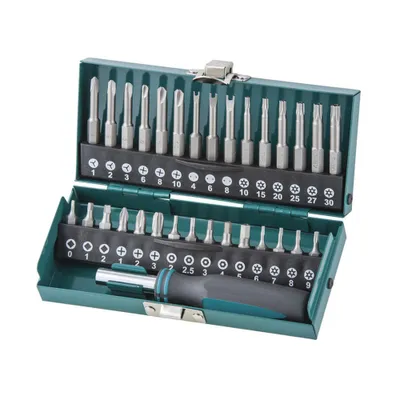 Obrázok produktu pre wolfcraft GmbH 1386000, 31 kusov, 3 Suare plus, 25 mm, 0 - 1 - 2 3 Phillips, 25 mm, 1 - 2 - 3 5 hexagonal with hole, 25 mm, 2 - 2.5...