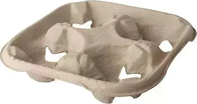 Image de Coupe en papier / support pour 4 tasses, 110 pièces.