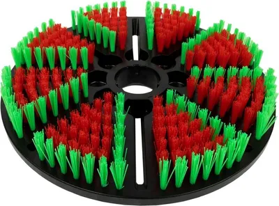Produktbild von Vacugrip-Bürste rot/grün für BIBER 22 BÜRSTE