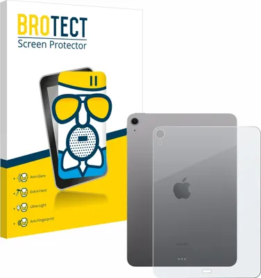 Produktbild von BROTECT Entspiegelungs Schutzglas für Apple iPad Air 11" M2 2024 (Rückseite) Schutzfolie Panzer Folie Glas Display Schutz matt