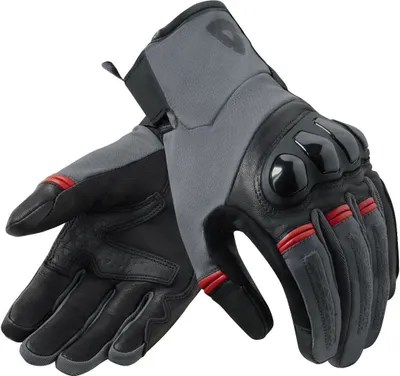 Immagine prodotto di Guanti da moto impermeabili Revit Speedart H2O, nero/grigio, L